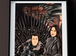 Портрет в стиле Vector ART - Game of Thrones