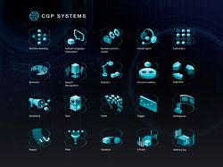 Набор иконок для CGP systems