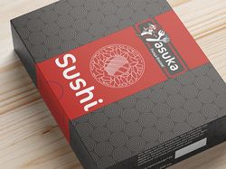 Дизайн упаковки Sushi: Ясука