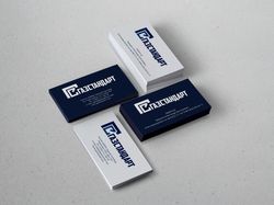 Визитки для компании "ГазСтандарт"