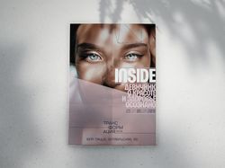 Афиша спорт мероприятия для девушек "INSIDE"