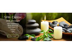 Баннер для Spa салона