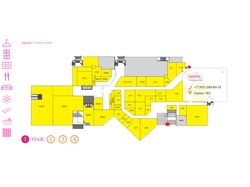 Разработка информационных план-схем этажей