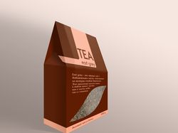 Дизайн пачки чая