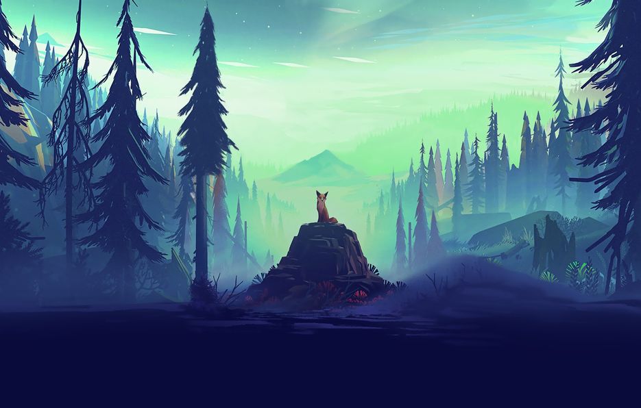 mikael-gustafsson-artist-fox-animal-rocks-mist-trees-pine-pi.jpg