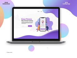Easy Fitness. Landing Page