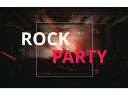 ROCK PARTY. Redesign website.