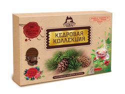 Коробка для конфет "Ассорти кедровая коллекция"