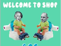 айдентика к детскому магазину