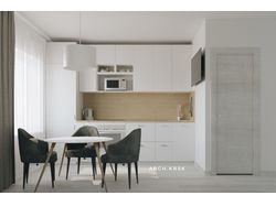 Дизайн-проект однокомнатной квартиры