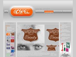 Дизайн сайта "GospelStudio"