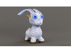 Porcelain Goat