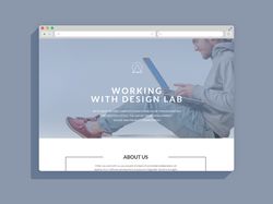 Landing Page Html/css/less