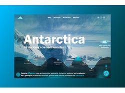 Дизайн на тему "Антарктида"