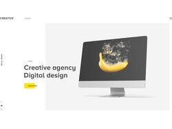 Creative agency. Digital design