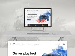 Дизайн первого экрана "Play Station"