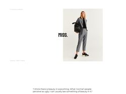 Miss. | Дизайн интернет-магазина