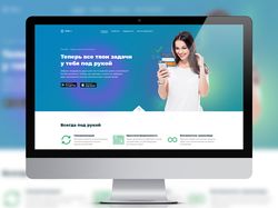 Landing Page по сервису онлайн заметок