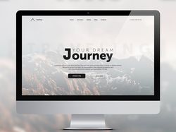Landing Page по путешествиям