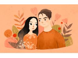 Иллюстрация персонажей