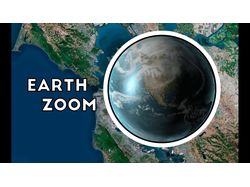 Earth Zoom animation