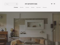 Furniture UX/UI design