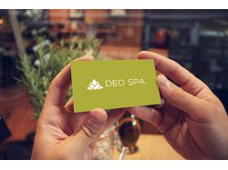 DEO SPA.Логотип, визитка, вывеска