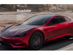 Адаптивный дизайн Tesla