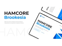 HAMCORE Brokesia Landing page