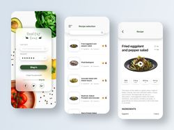 Mobile App " HealthyFood"
