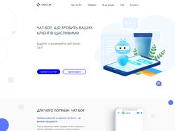 Landing page_Chat bot