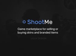 UI/UX Дизайн сайта ShootMe!