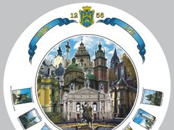 Деколи на сувенирную посуду