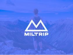 mobile app icon design "Miltrip"