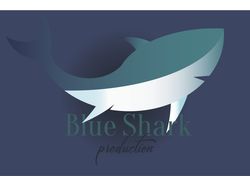 Логотип для Blue Shark production