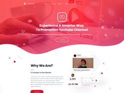 Youtube Promotion Webdesign