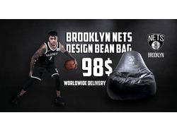 Баннер для кресла: Brooklyn Nets