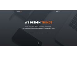 Tanatos (Сайт сверстан на Bootstrap 4 )