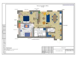 Проект квартиры 90м2