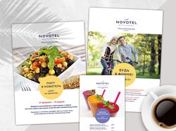 Рекламные макеты для Novotel