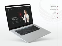 Дизайн 3х екранов для сайта Маргариты Мураховской