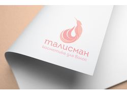 Логотип, листовка и афиша косметики для волос