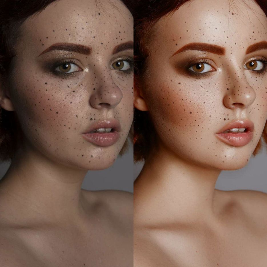 Что такое ретушь фотографий после фотосессии до и после