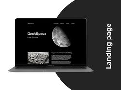 Landing page / DeskSpace - Lunar Surface