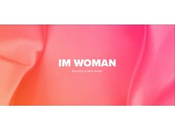 Дизайн сайта и брендинг для IM Woman