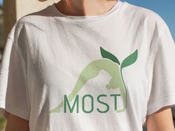 Логотип для школы растяжки MOST