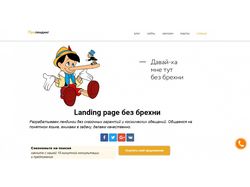 Landing-page по заказу на WP
