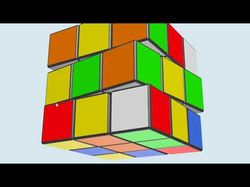 Анимация Кубика Рубика