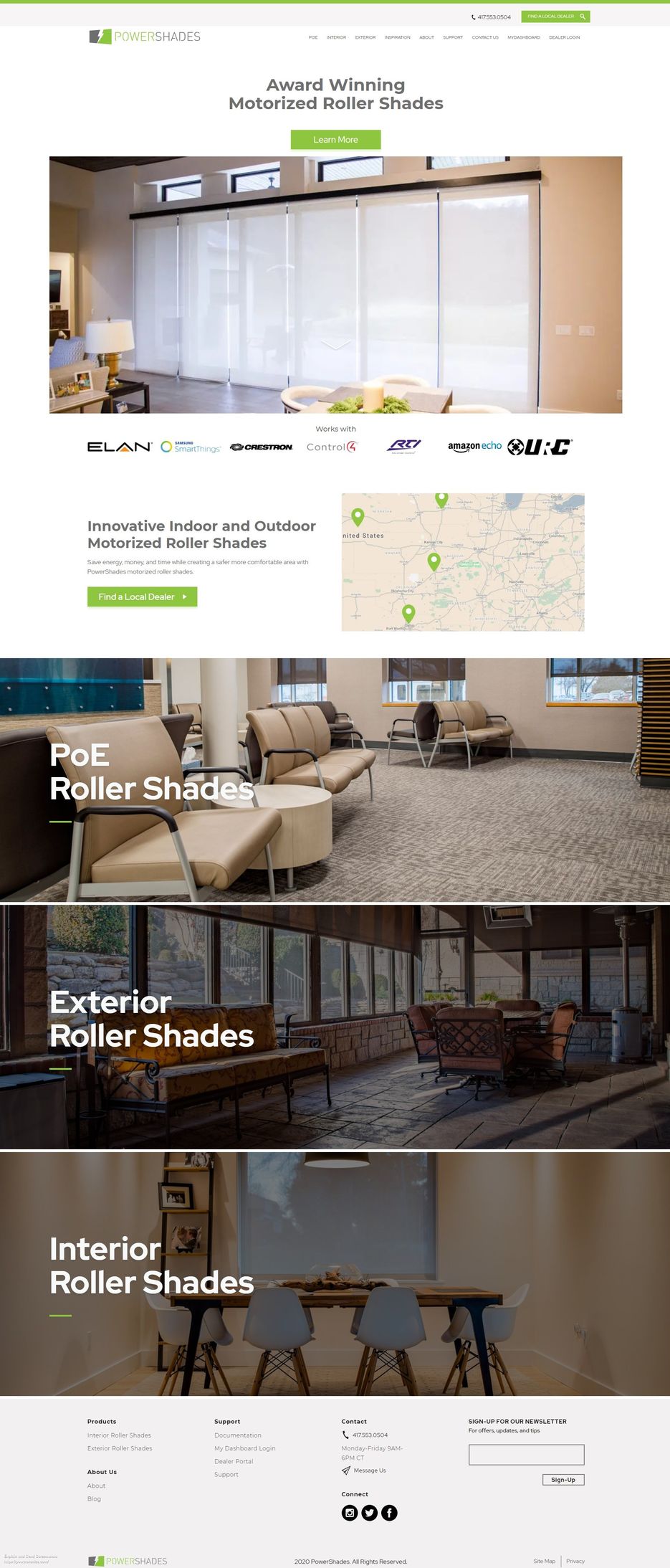 Screenshot of Motorized Roller Shades with Smart Home Integration - PowerShades.jpg