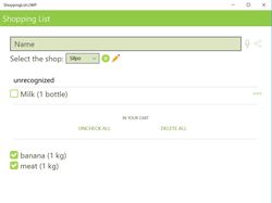 Кроссплатформенное приложение "Shoping list"